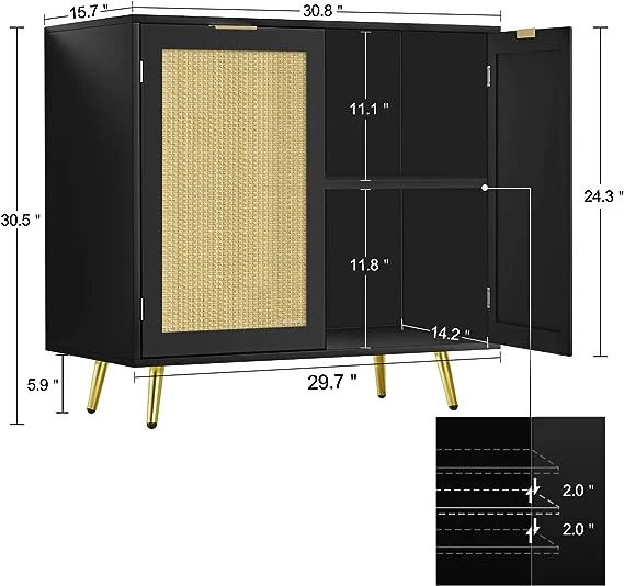 Luxury Sideboard Cabinet Living Room Furniture