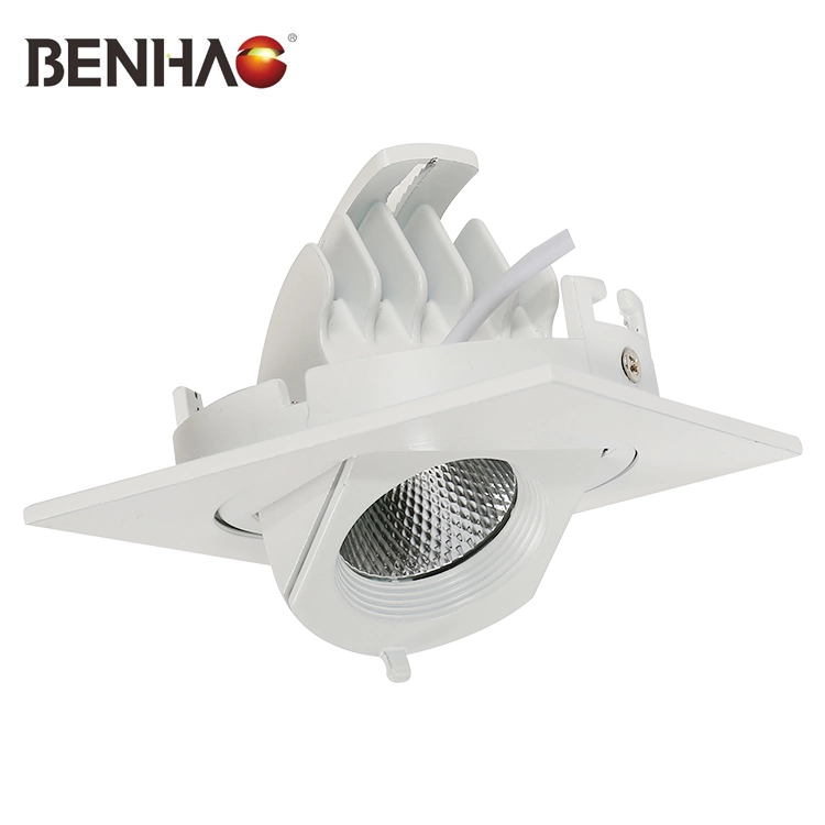 Round Adjustable Illumination Angle, 7 W Ceiling Recessed LED Down Light LED Interior Lightings