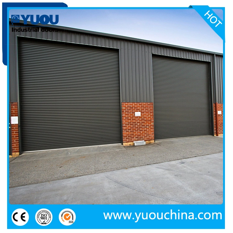 Wholesale/Supplier Security Industrial or Commercial Automatic Galvanized/Stainless Steel Metal Large Wind Proof Resistant Rolling Roll up Warehouse Roller Shutter Door