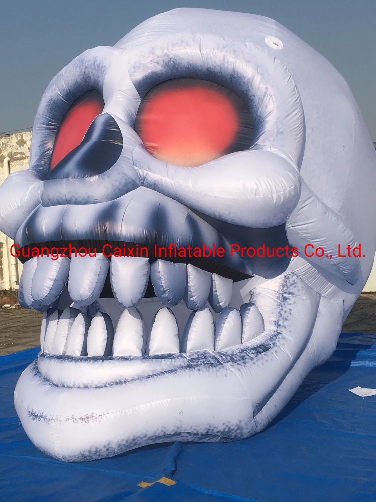 Personalizar la decoración de Halloween gigante inflable modelo Blooding Zombie terror horrible Zombie inflable modelo