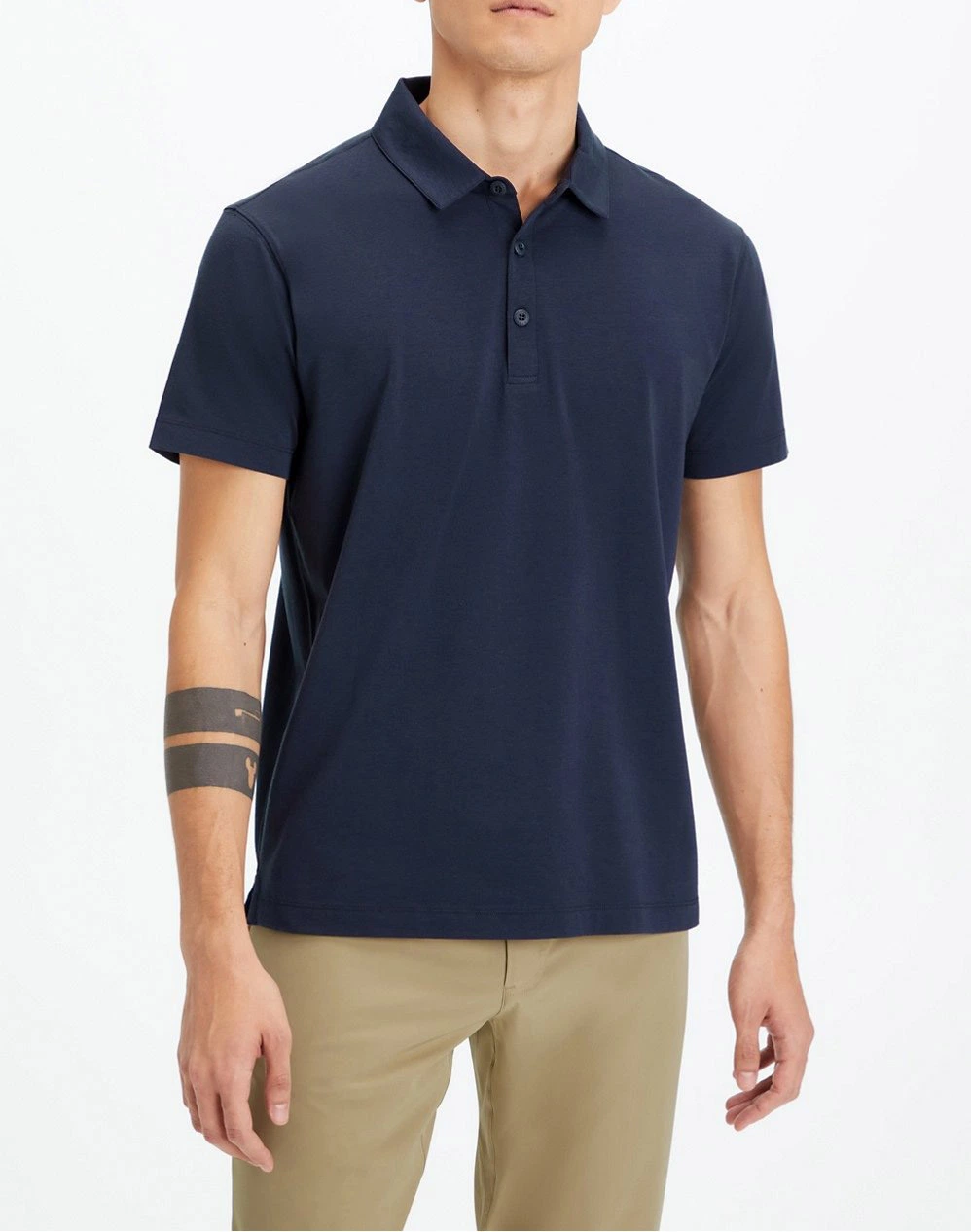 Custom Logo High quality/High cost performance 100% Combed Cotton Jersey Golf Embroidered Plain Polo Shirt Men