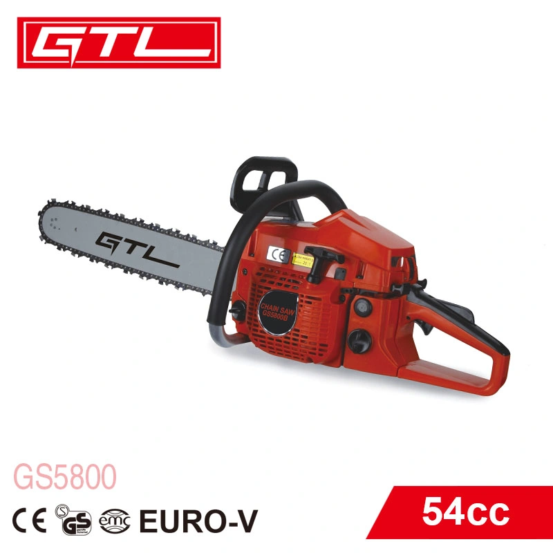Professional Chainsaw Gasoline Wood Cutting Chain Saw Machine 54cc (GS5800)