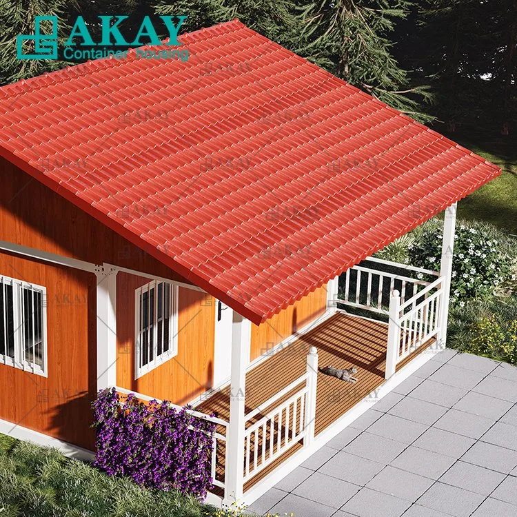 Akay 20ft Prefab/vorgefertigte/luxuriöse modulare Haus/Container House/Lagerung Container Homes Villas Versorgung