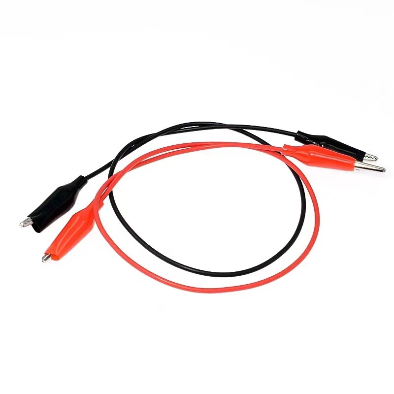 Crocodile Alligator Clips Electrical DIY Test Leads Double-Ended Roach Test Jumper Wire