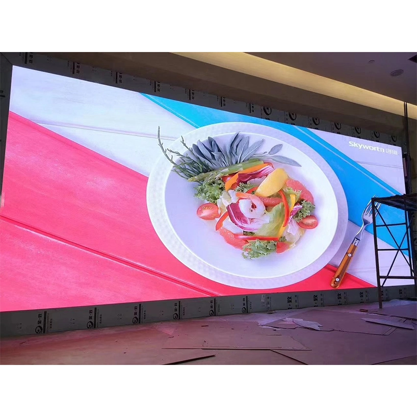 Curved Wall LED Display Screen Panel Sign with Front Maintenance