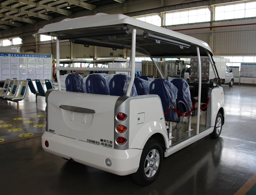 Elektrischer Touristenbus Sightseeing-Auto 4 Sitze Shuttle-Bus für Verkauf Tourist Elektroautos