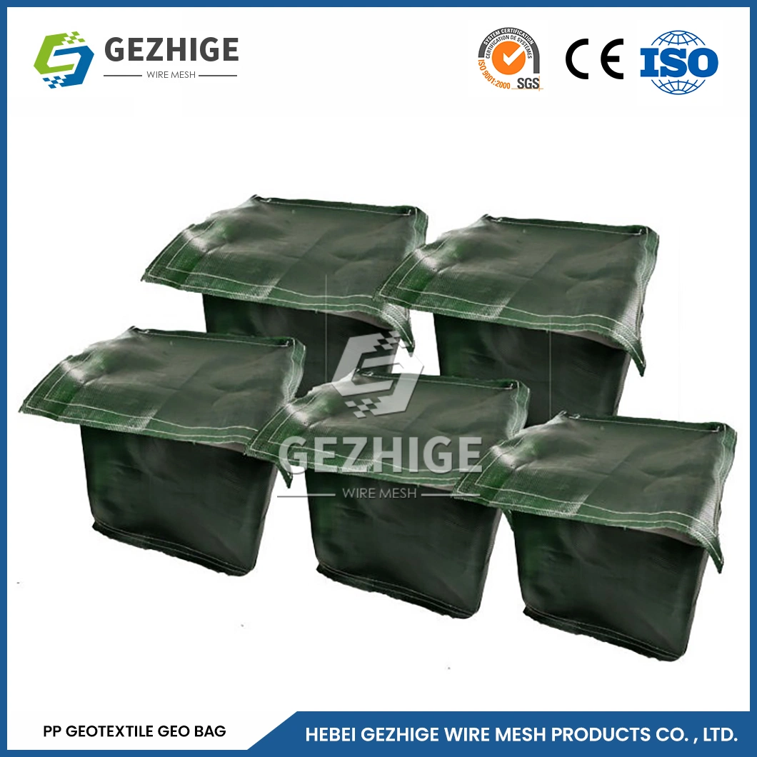 Gezhige PVC Coated Hexagonal Galvanized Gabion Wire Mesh Manufacturers 4.0*1.0*0.5 M Hexagonal/Gabion Wire Mesh China Anti-Aging Gabion Stepping Stones Bag