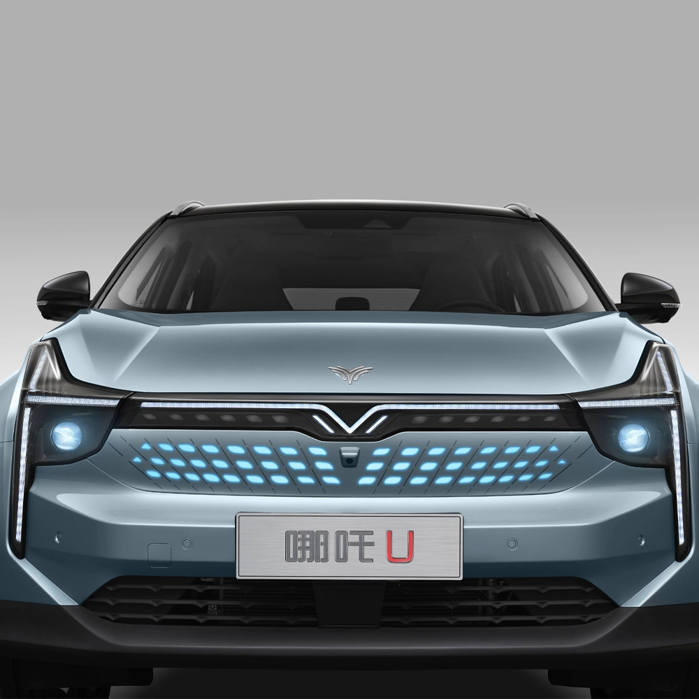 2023 Hot Sale Electric Car neta U Nezha U 500 Motor eléctrico puro ligero SUV nuevos vehículos de energía para Adulto