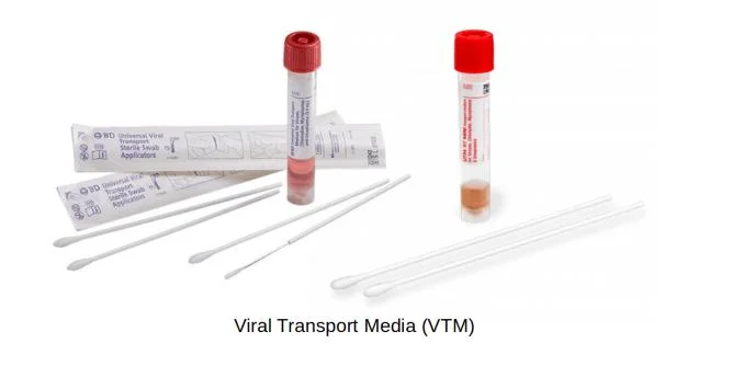 Virus Delivery Medium Vtm Kit & Nasopharyngeal Swab Viral Transport Media Factory Sale