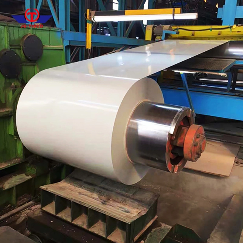 Hot Rolled Pre-Galvanized Color Coated Roll Steel Ral 9030 Color Coated Importer PPGL Aluzinc Building Material PPGI Corrugated Roof Sheet Color Steel Coil