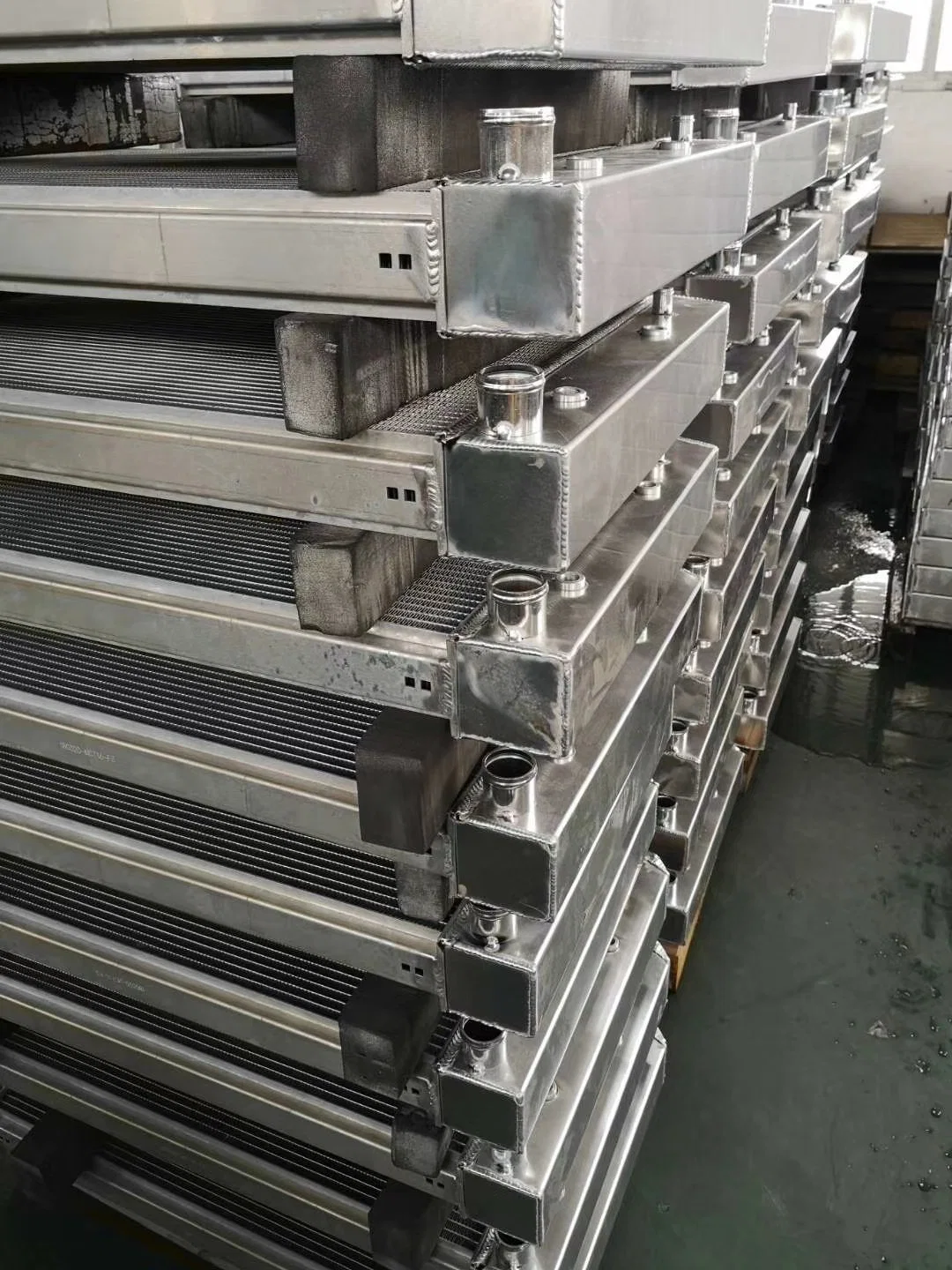 Completo personalizado productor intercambiador de calor del radiador de aluminio