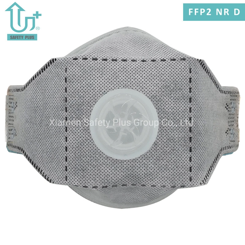 Configuring PU Nose Pads FFP2 Nrd Filter Grade Foldable Adult Anti CE Particulate Respirator with Activated Carbon