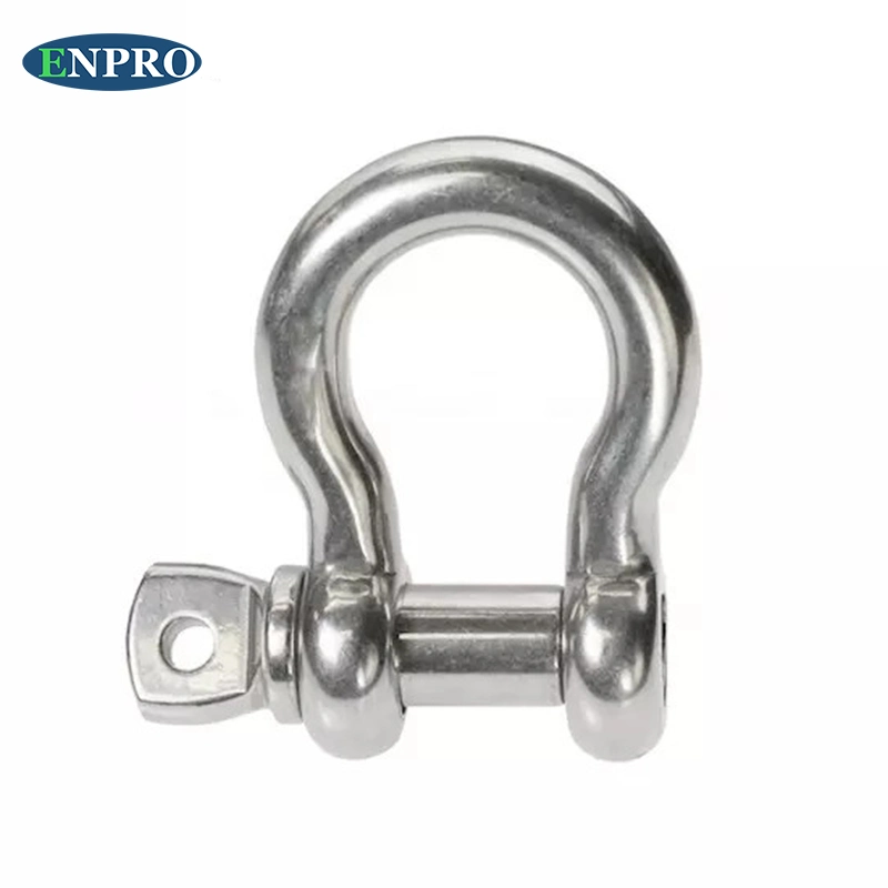 Excellent China Manufacturer Custom Stainless Steel Bolt Type Bow Shackle