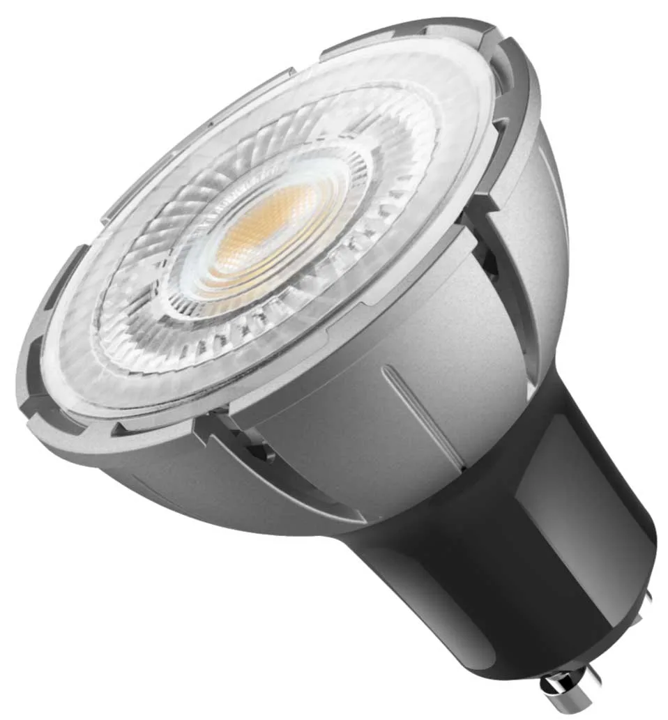 LED regulable GU10 4000K cálida luz de lámpara de luz de la Mancha Blanca
