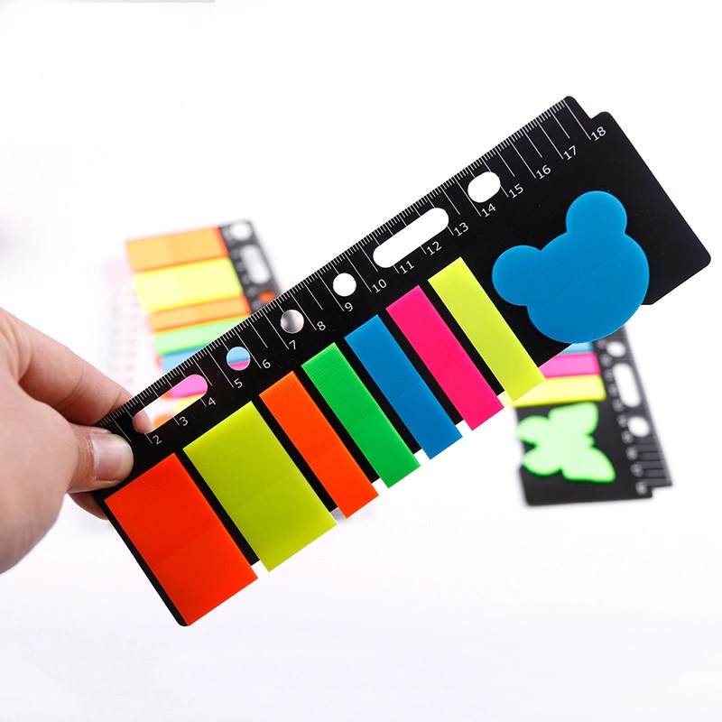 Pet Sticky Notes Are Equipped with Ruler Combination for Office and Promotions