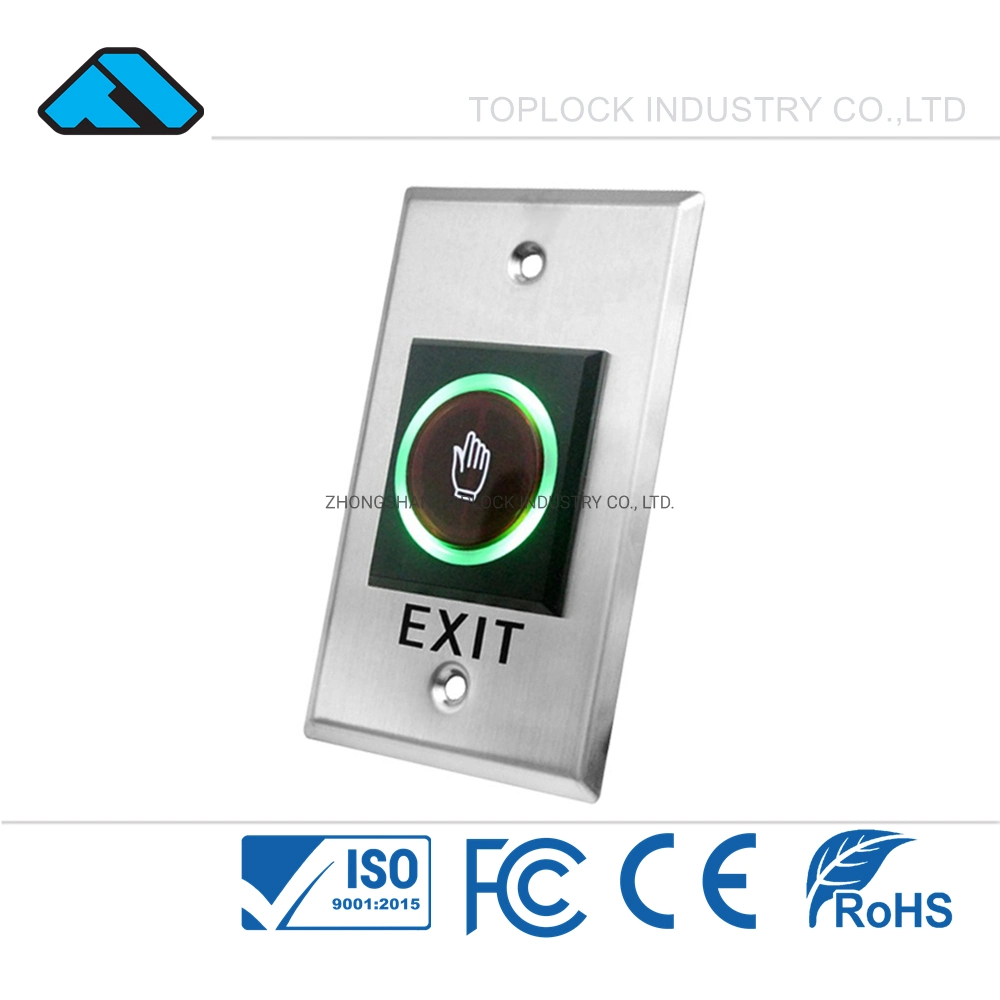 Electric Door Lock No Touch Exit IR Button