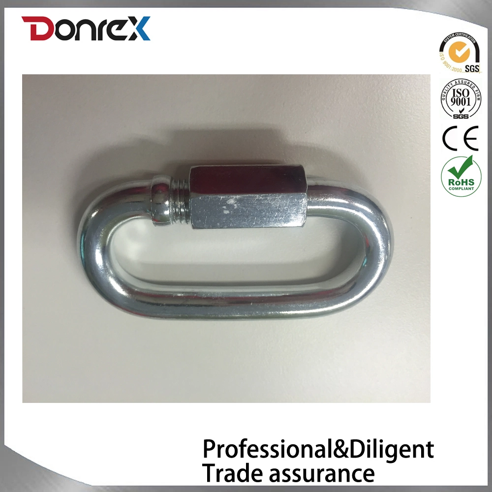 Zinc Plated High Tensile Quick Link with Screw Lock