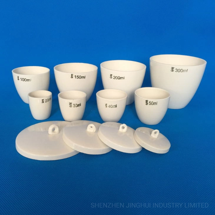 Lab Use Refractory High Purity Ceramic Alumina Crucible