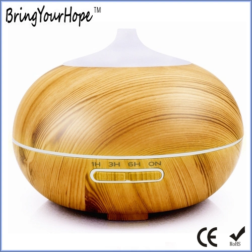 Wooden Color Diffuser Essential Oil Ultrasonic Cool Mist Humidifier