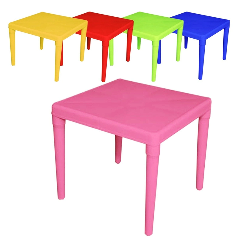 Meubles en plastique injection adulte grande chaise petite table de tabouret Moule de modèle