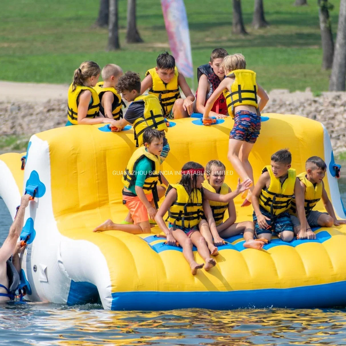 Water Park Playground Equipment Totter Slide for Water Play Equipment