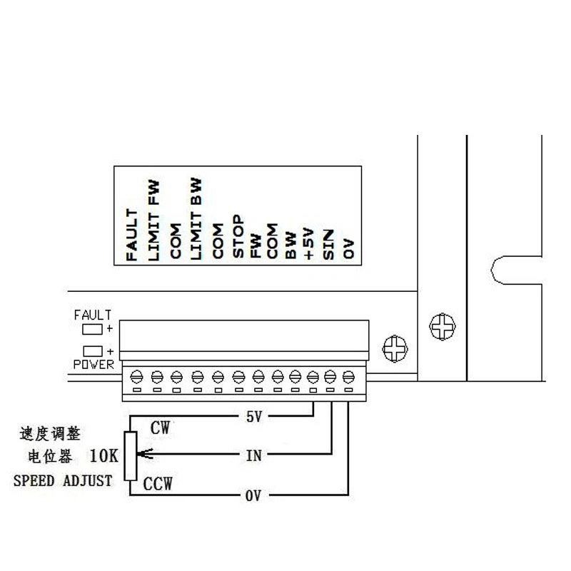 0-5V PWM Control Forward Reverse DC Motor Speed Controller Regulator 12V 24V 48V DC Motor Speed Controller 100A