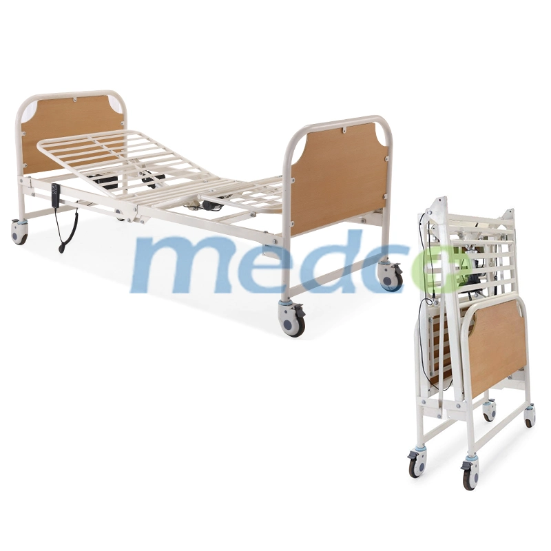 Hf201 Hospital Bed Two Functions Electric Folding Home Care Bed