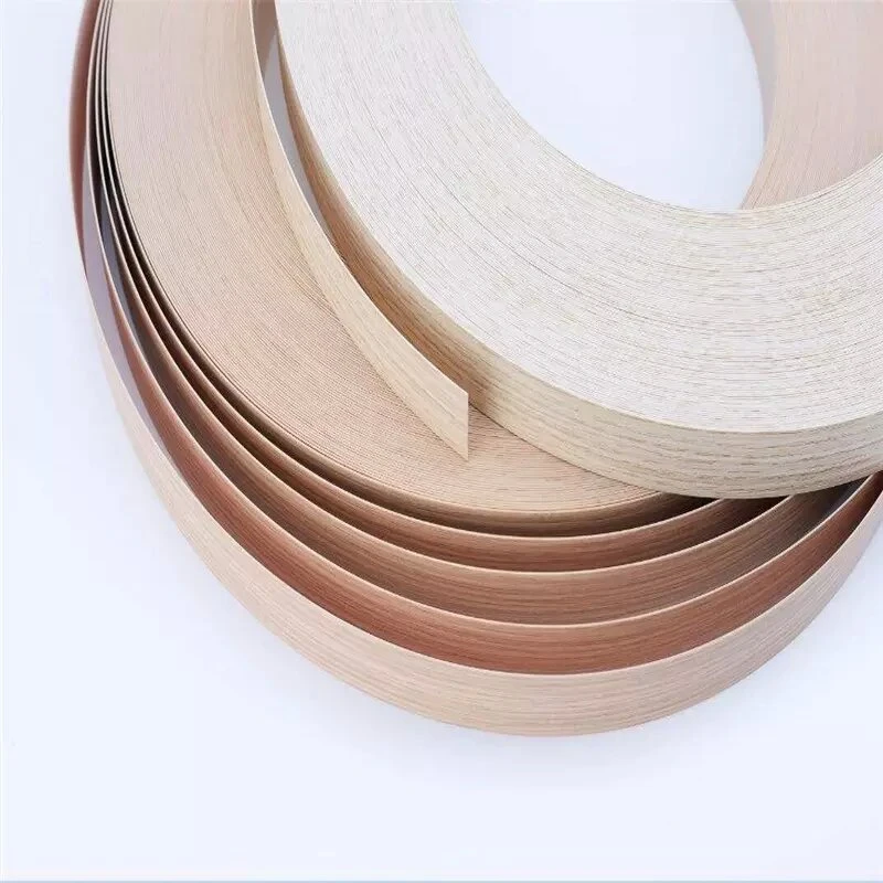 Furniture Restoration 1mm Thick Natural Plywood Maple Wood Veneer Edging Edgebander Edge Banding Strip Tape