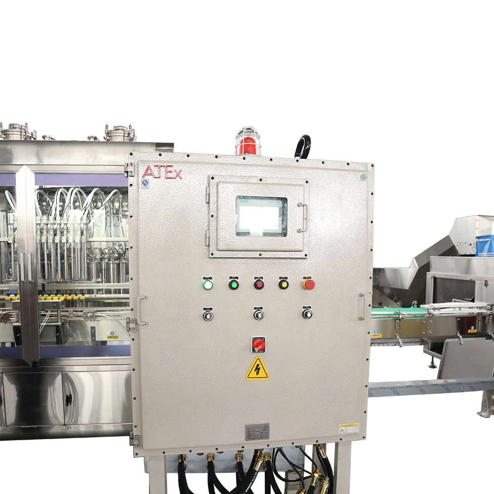 Automatic Filling Machine Car Oil/Lube Oil/Brake Oil Chemical Liquid Bottle Filling Capping Machine Labeling Machine