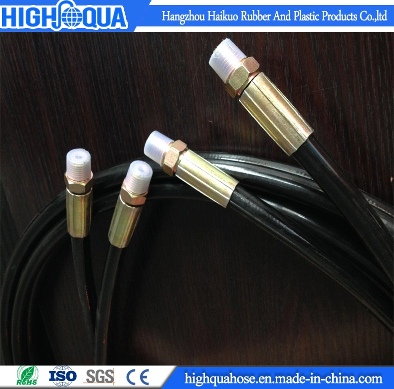 Ultra High Pressure Hose Twin Thermoplastic Hydraulic Hose SAE 100 R7 Standard Manufacturer