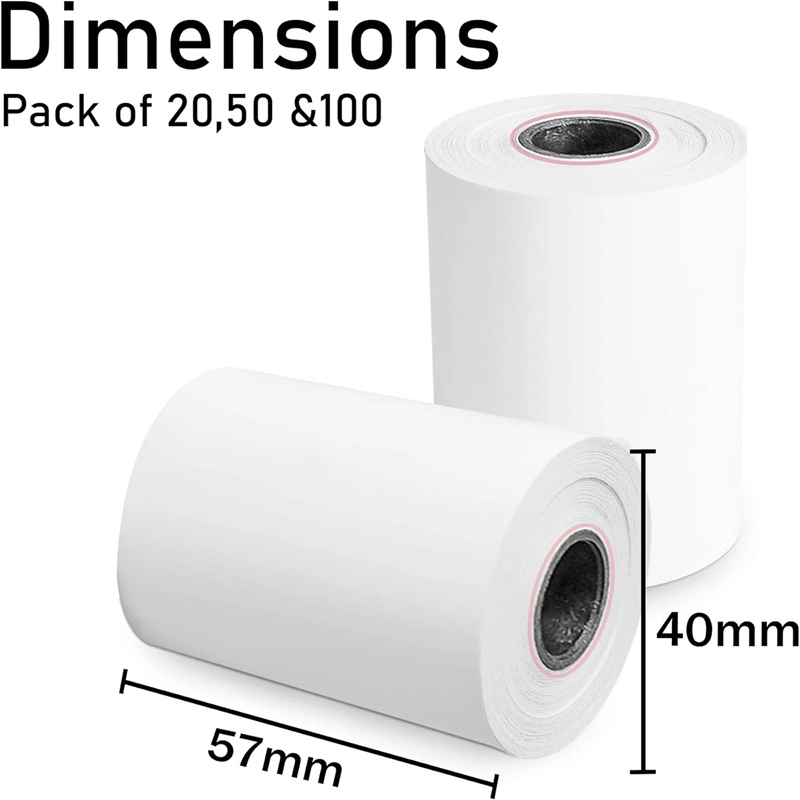 High quality/High cost performance 80&times; 80mm 48GSM 55GSM 60GSM Cash Register Thermal Receipt Thermal Paper Roll