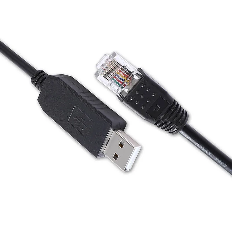 يعمل كبل FT232rl USB إلى RS485 RJ45 على تحسين برمجة دلتا PLC