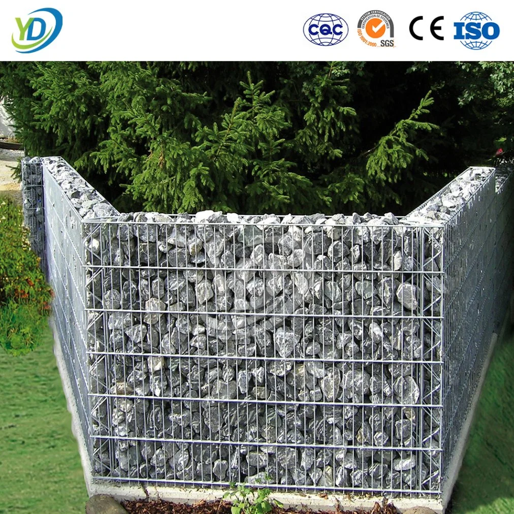 Yeeda Garden Fence Gabion Box China Suppliers Wire Mesh Rock Retaining Wall 2000 X 500 X 500 mm Gabion Fence Box