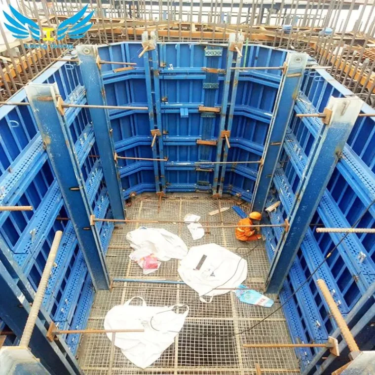 China Lianggong Herstellung Maßgeschneiderte Aufzug Shaft Beam Platform Slab Schalung System für Treppenhaus