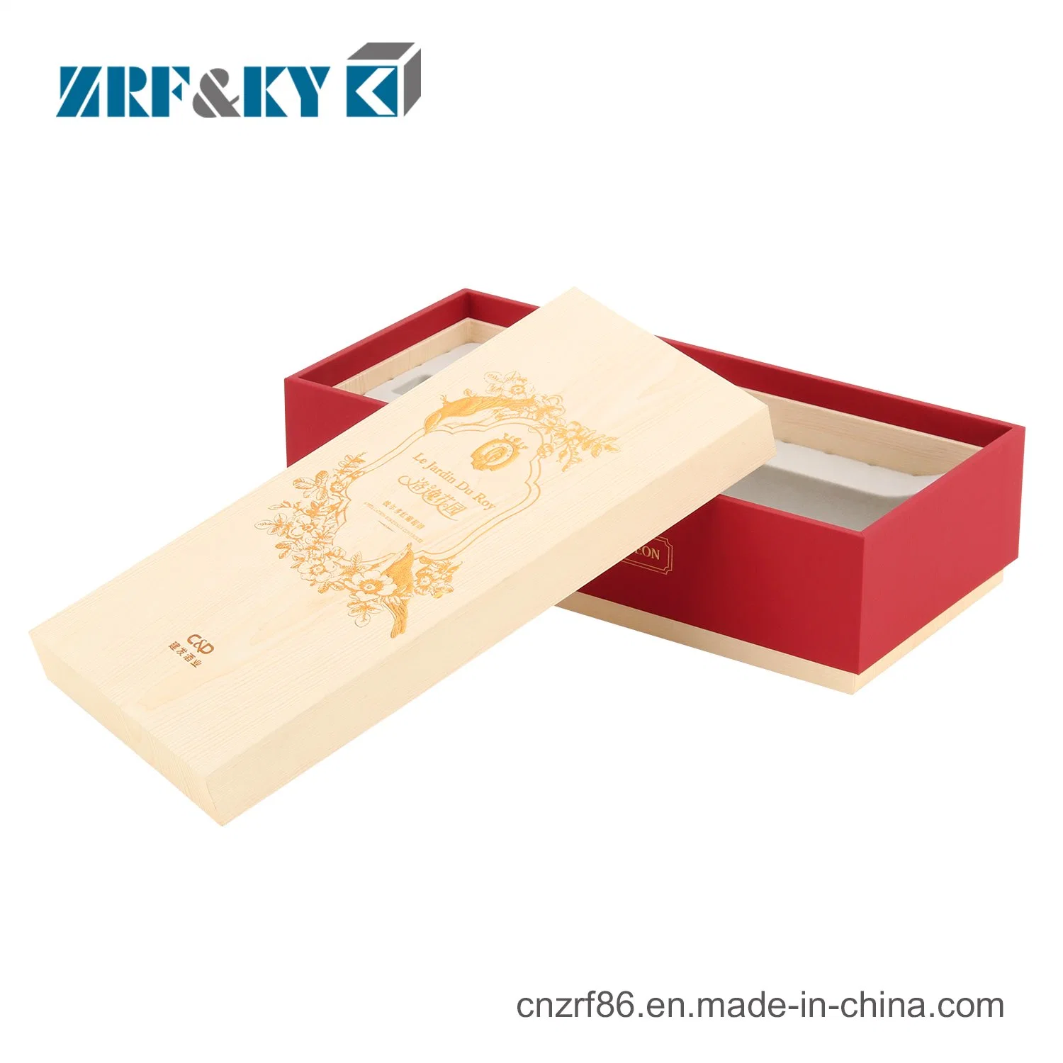 Custom Single Bottle Special Paper Packaging Wine Box with Lids