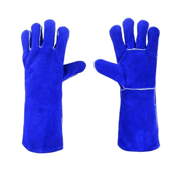 Cow Split Leather Welding Gloves Flame Resistant Welder Glove Rigger Gloves