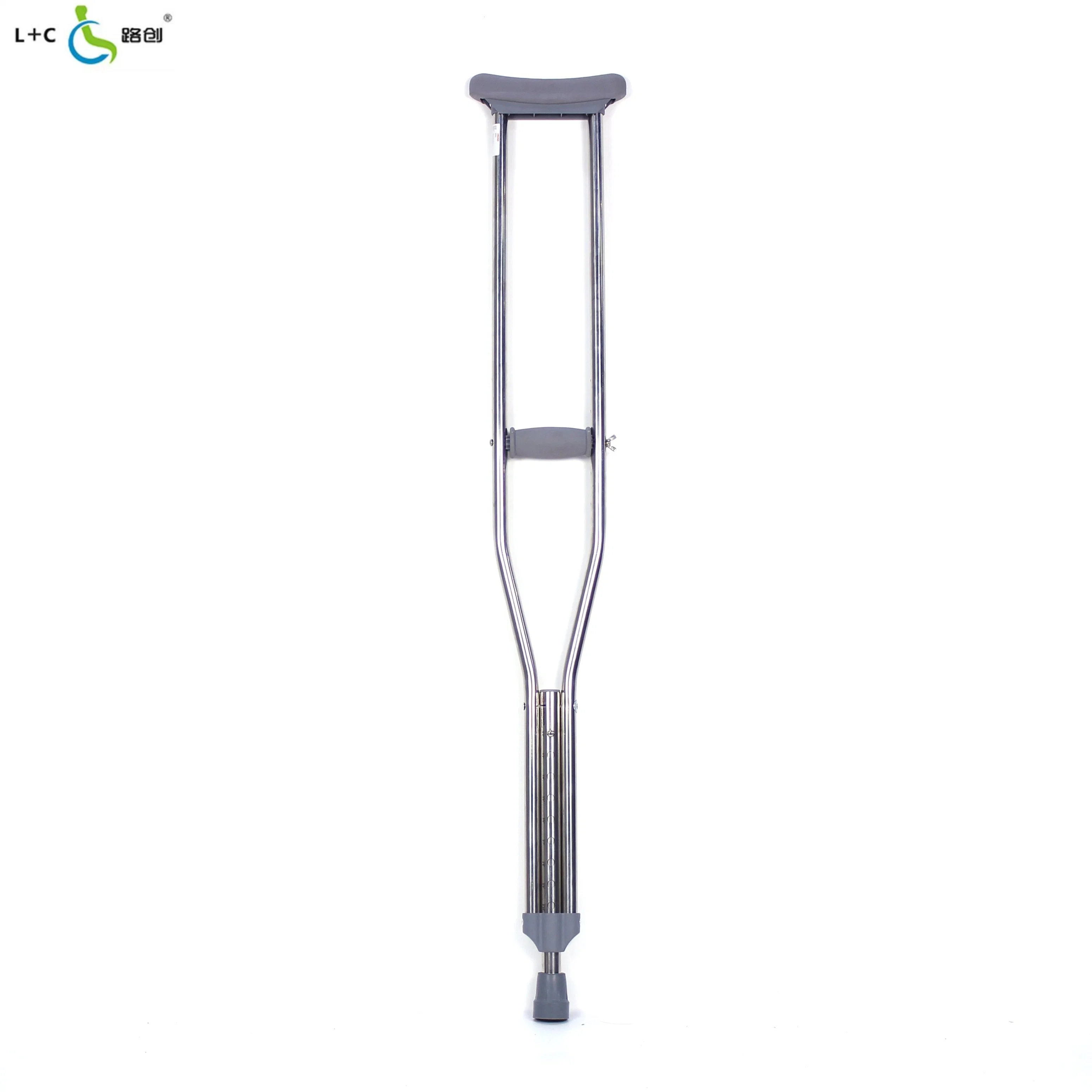 Manufature Light Weight Adjutable Underarm Crutch Walking Cane for The Elderly