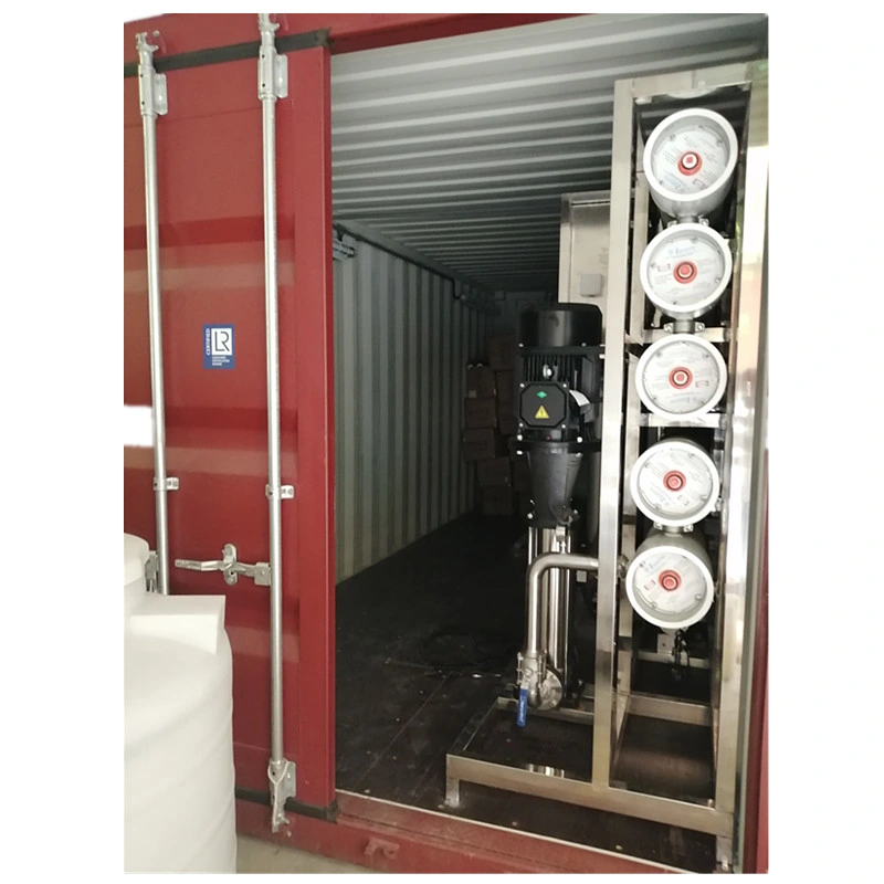 50t/D Containerized Farm Watering/Irrigating Equipment/Facilities-Deep Well Water Desalination RO Device