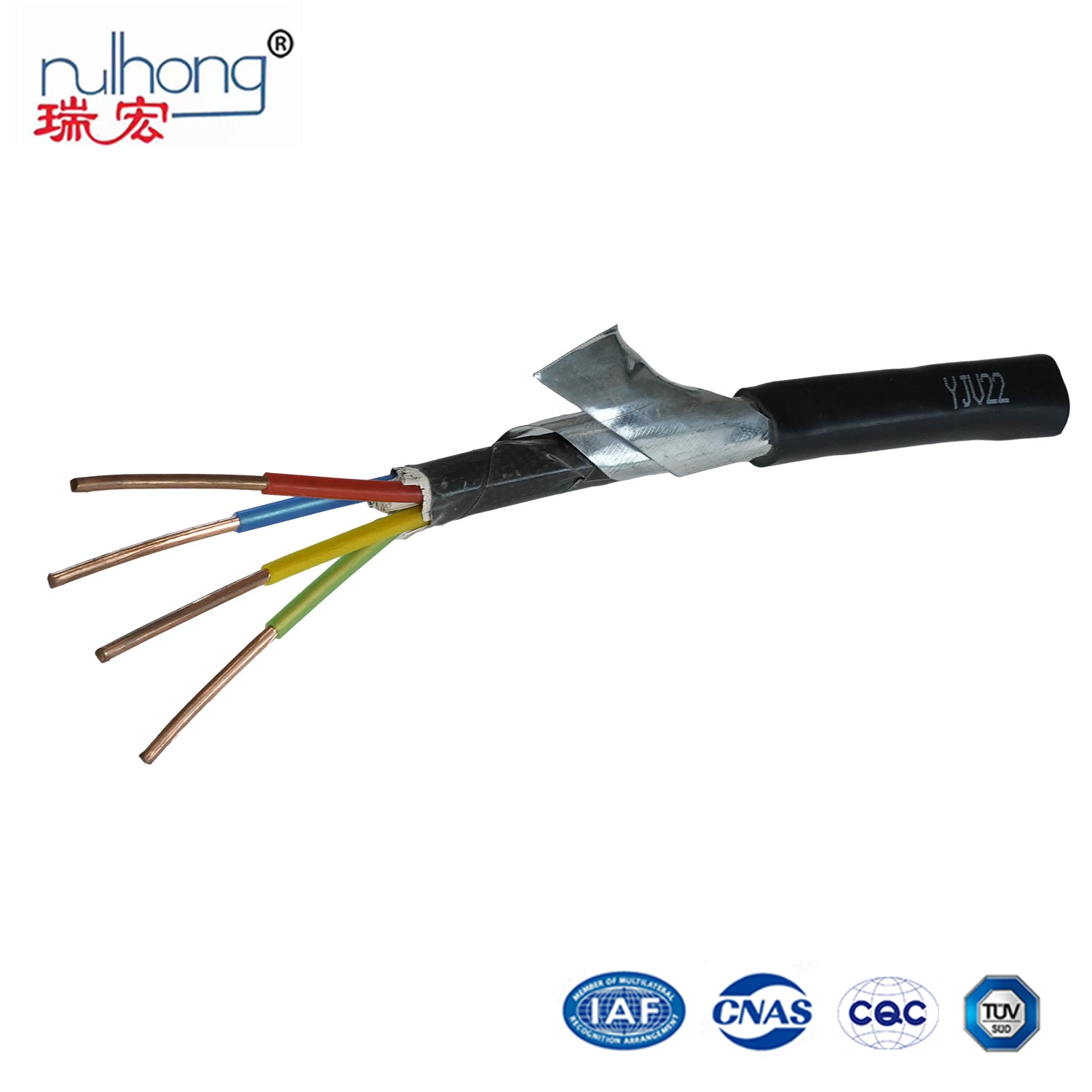 0.6/1kv baja a alta tensión con aislamiento XLPE Núcleo de Cobre recubierto de PVC Cable Eléctrico Cable de alimentación eléctrica blindada de Swa