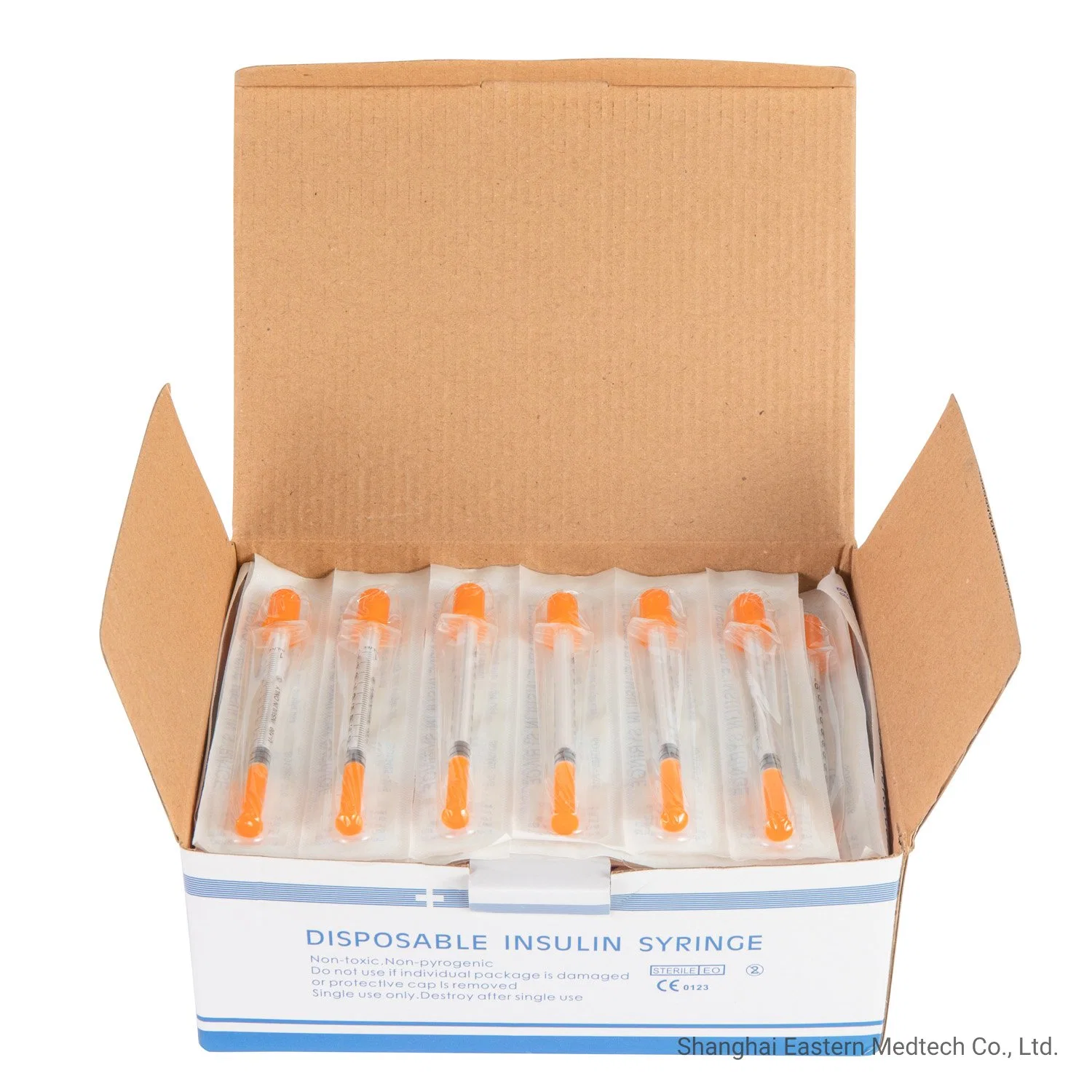 Hospital Use Medicine Injection Disposable Pet Use U-40 Syringe