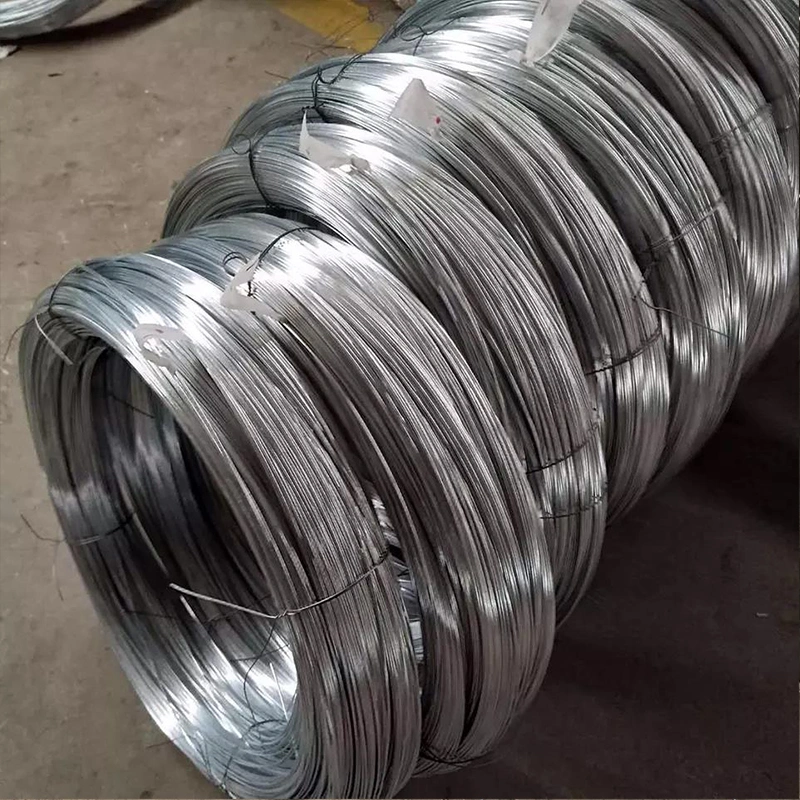 Hot Dipped Galvanized Wire Hot DIP Gi Wire Q195 Q235 Q275 Electro Galvanized Steel Iron Metal Carbon Steel Wire