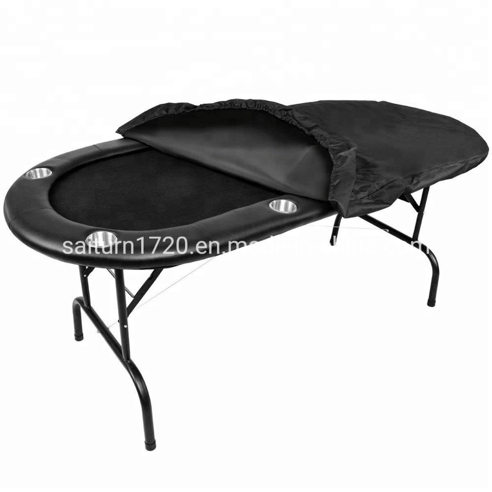 Pliable 8 Player Table de poker Texas holdem casino jouer de Poker de pliage avec sac de transport