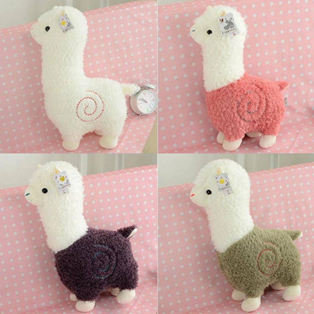 Rainbow muñeco de peluche de Alpaca Llama Alpacasso Lindos Juguetes Juguetes de Peluche japonés muñeco de peluche de regalo para Niños Los niños