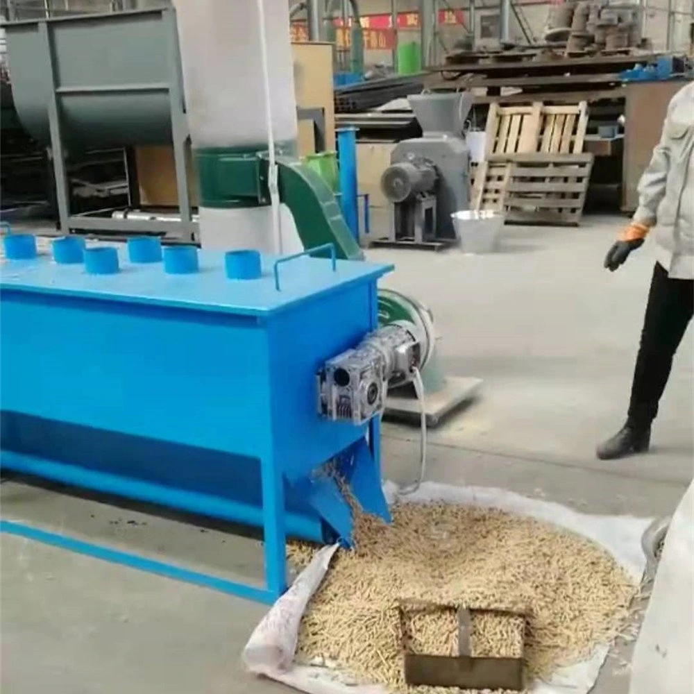 Poultry Feed Production Line 1 Ton Cattle Feed Plant Animal Feed Pellet Making Line Feed Pellet Plant