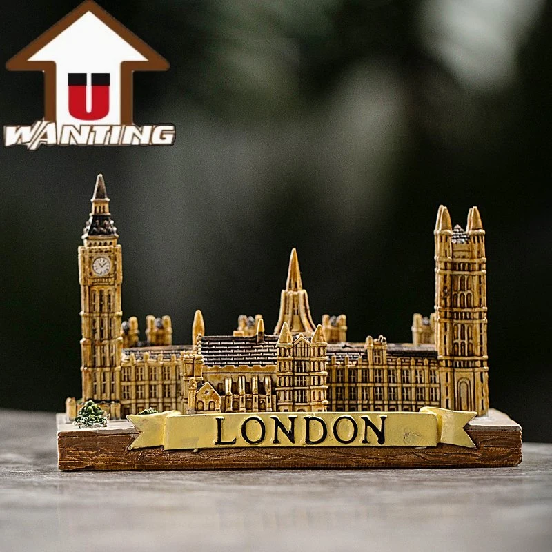 Custom Promotional Gift England Parliament House Famous Building Travel Souvenir Home Decoration