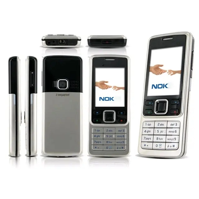 Para Nokia 6300 Factory Unlocked GSM clássico simples e barata Bar Telefone Móvel Celular na venda 2.0Inch Exibir Telemóvel