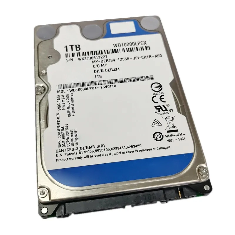 320GB 1tb 2tb 4tb Internal Hard Drive Laptop PC 2.5" HDD SATA2 SATA3 8MB / 32MB 5400rpm-7200rpm 500GB 750GB HDD