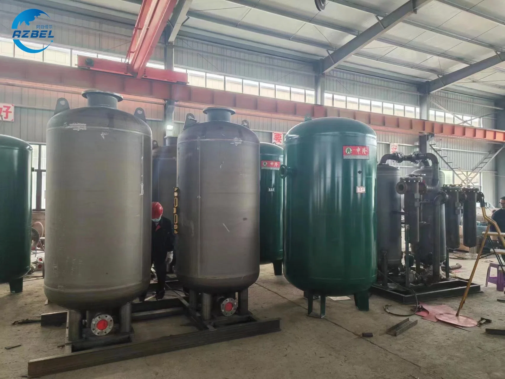 Cylind Nitrogen Gas Filling Equipment Psa Nitrogen Making for Laboratory and Cable Industry