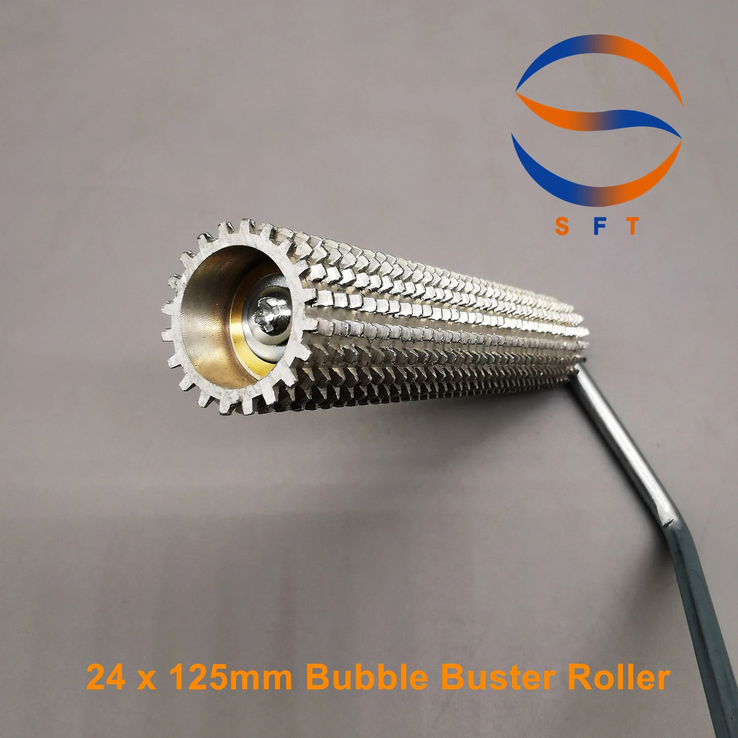 Aluminio OEM Bubble Buster herramientas de mano de los rodillos de laminación de FRP