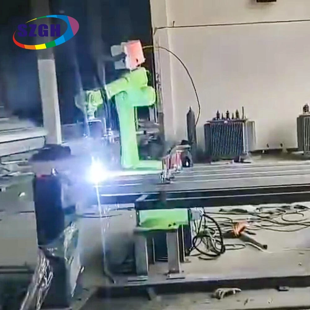 China Szgh 6 Axis MIG Welding Robot Range 1500mm with Power 350A/500A Welding Robot Welder Machine Can Support Chinese&English&Russian&Vietnamese Language